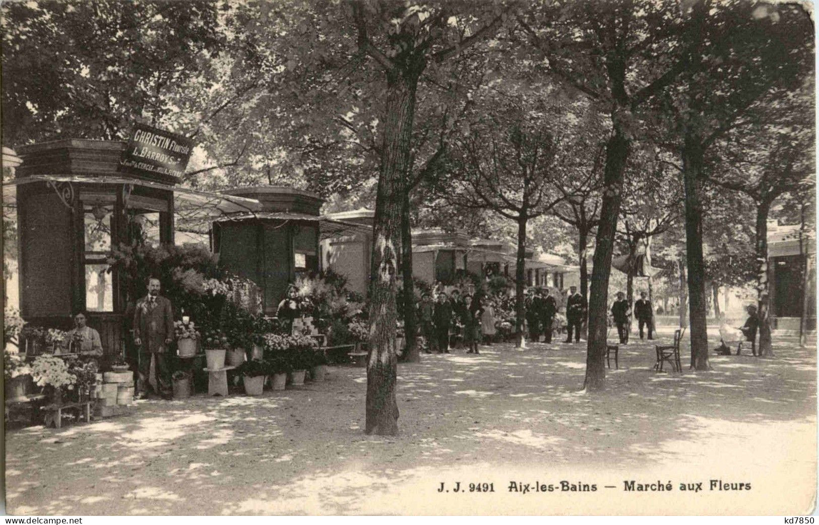 Aix Les Bains - Marche Aux Fleurs - Aix Les Bains