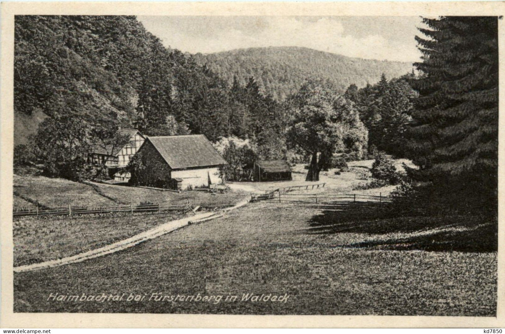 Waldeck - Haimbachtal Bei Fürstenberg - Waldeck