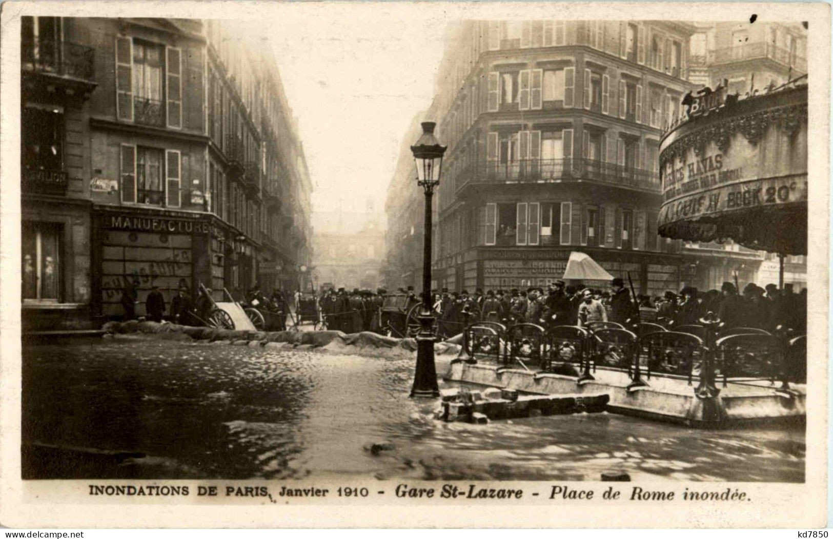 Paris - Inondations 1910 - Überschwemmung 1910