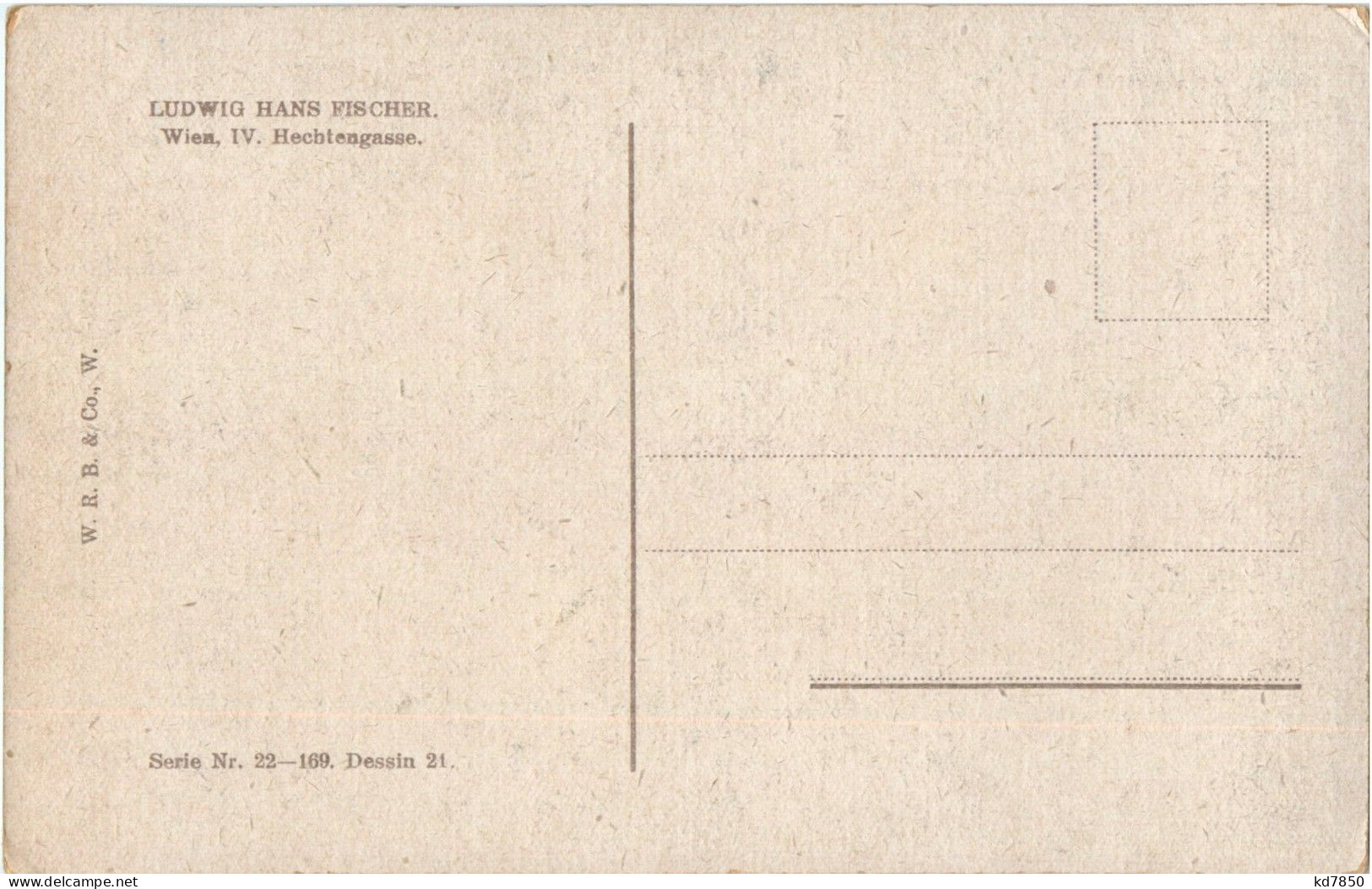 Wien - Hechtengasse - Ludwig Hans Fischer - Andere & Zonder Classificatie