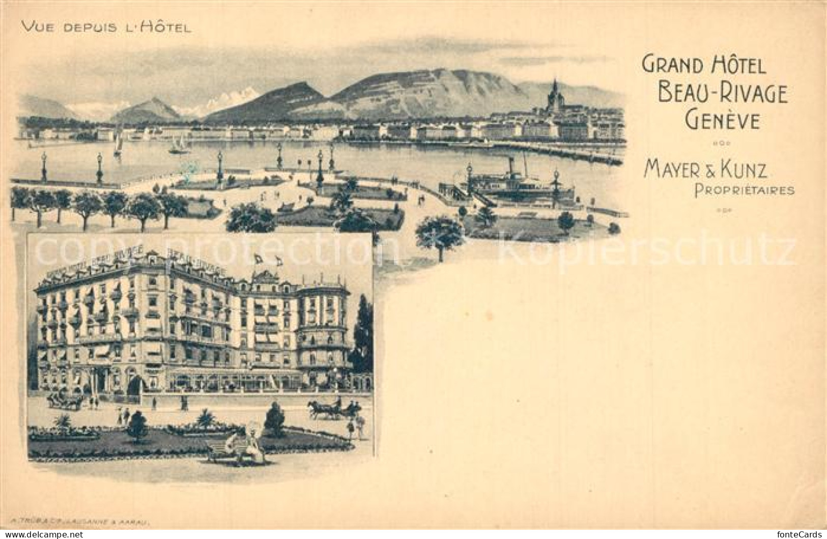 13566783 Geneve GE Grand Hotel Beau Rivage Geneve GE - Sonstige & Ohne Zuordnung