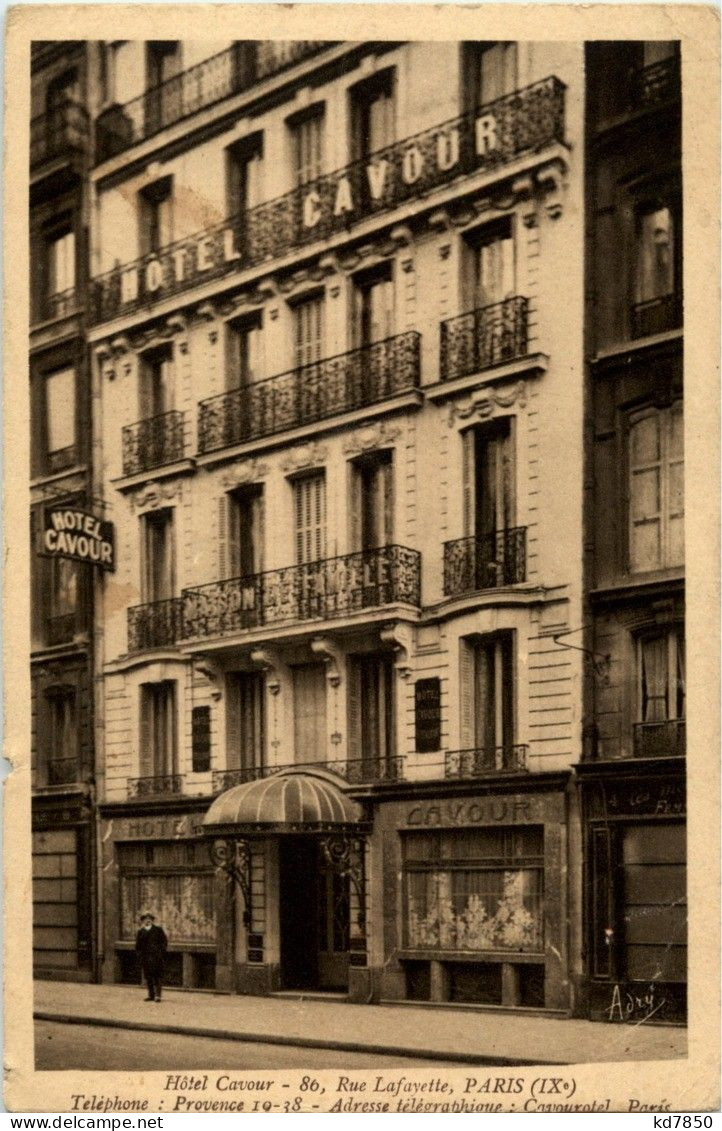 Paris - Hotel Cavour - District 09