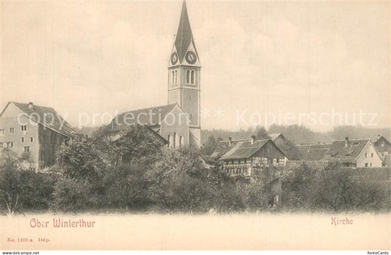 13566762 Winterthur ZH Ober-Winterthur Kirche Winterthur ZH - Autres & Non Classés