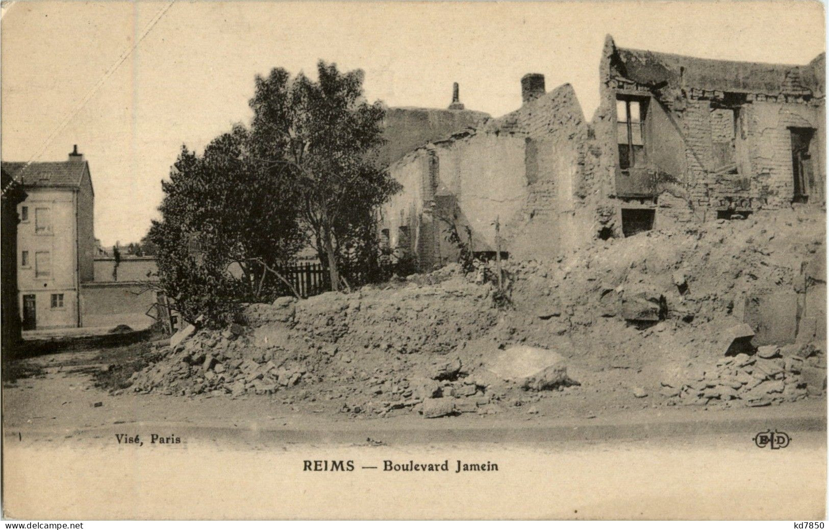 Reims - Boulevard Jamein - Reims