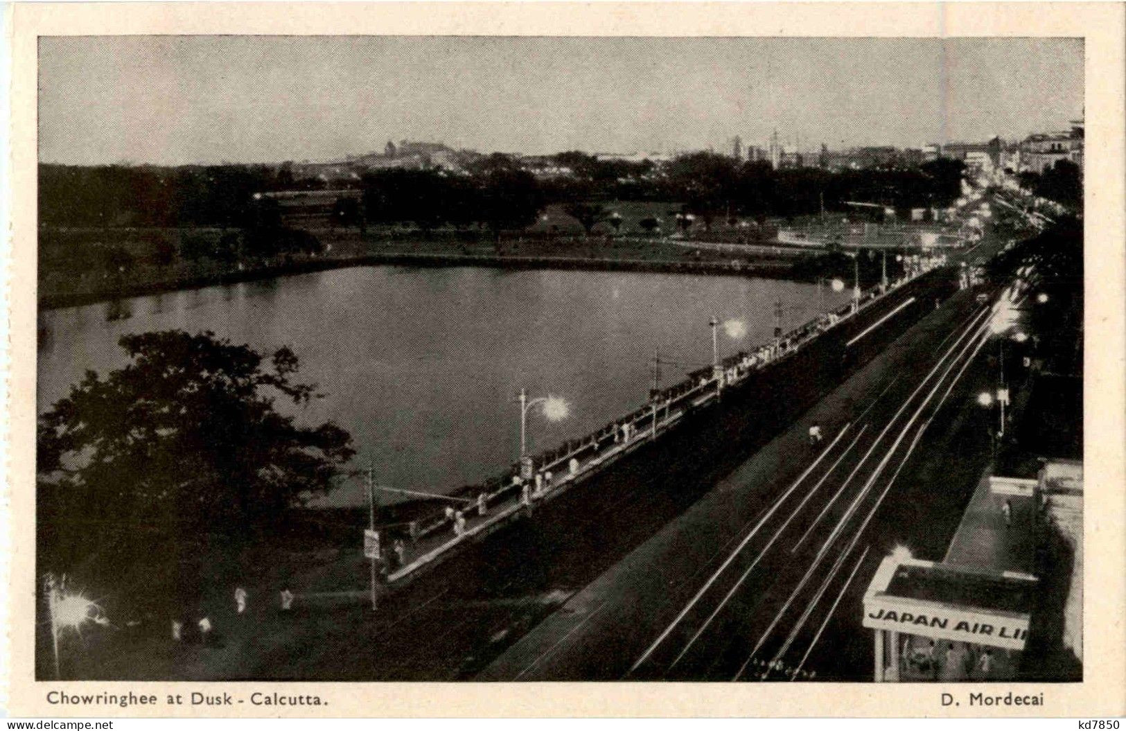 Calcutta - Chowringhee At Dusk - Inde