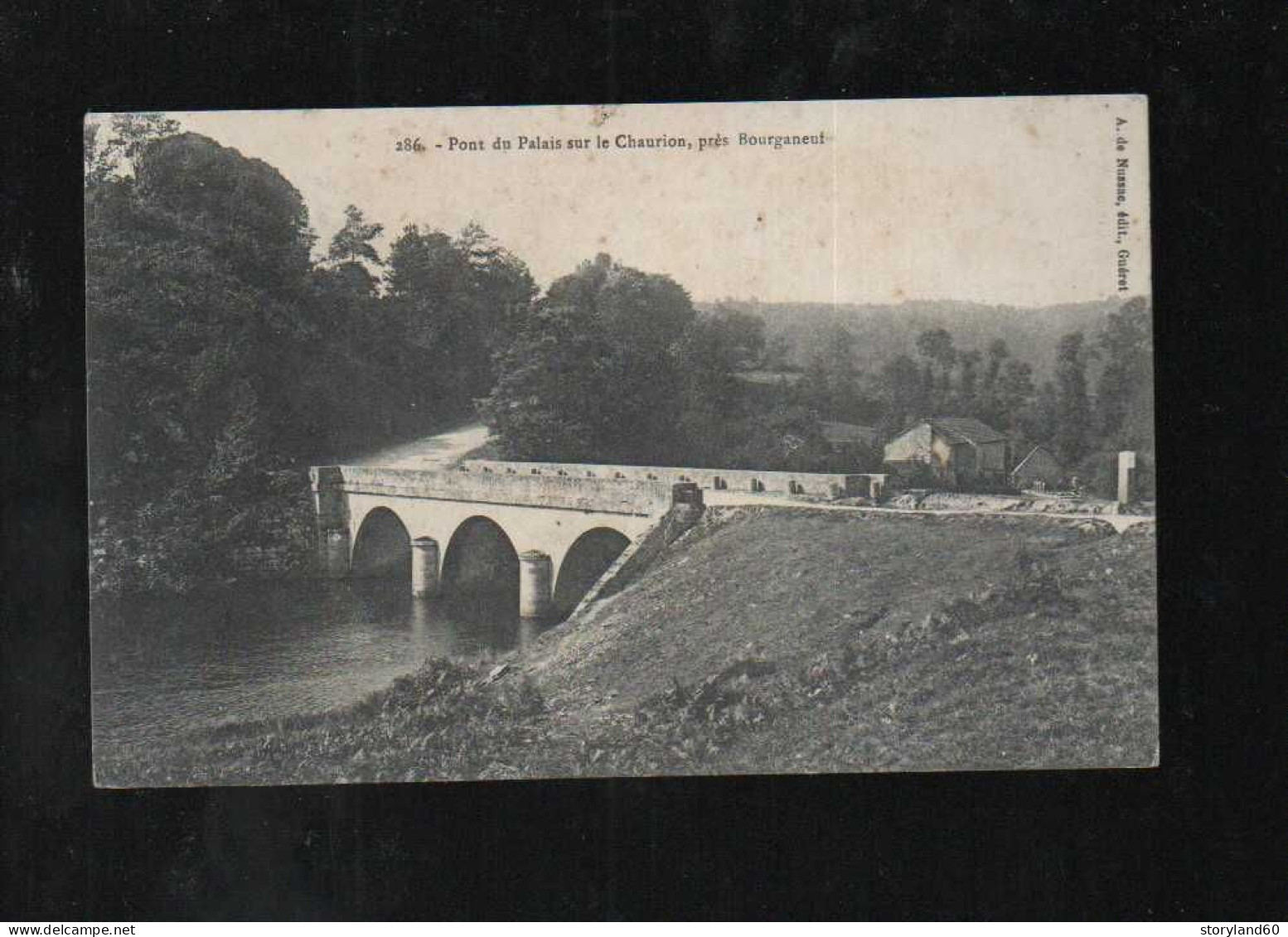 Pont Du Palais Sur Le Chaurion Près Bourganeuf - Bourganeuf