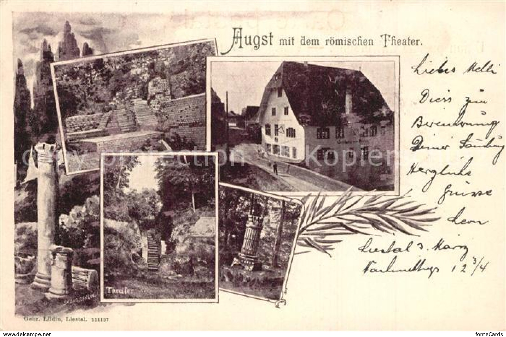 13566748 Augst Roemisches Theater  Augst - Altri & Non Classificati