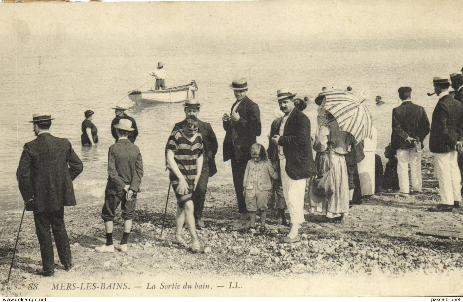 MERS LES BAINS - LA SORTIE DU BAIN - Mers Les Bains