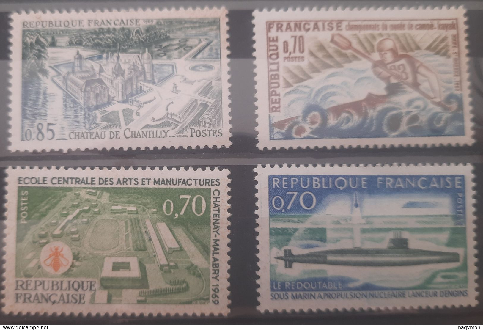 France Yvert 1584-1609-1614-1615** Année 1969 MNH. - Unused Stamps