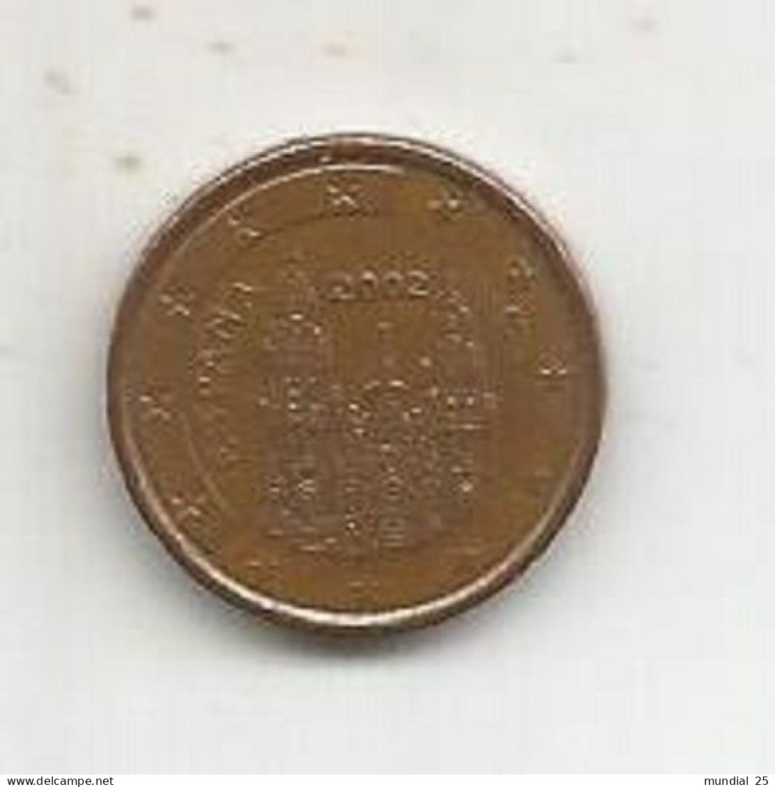 SPAIN 1 EURO CENT 2002 - Espagne