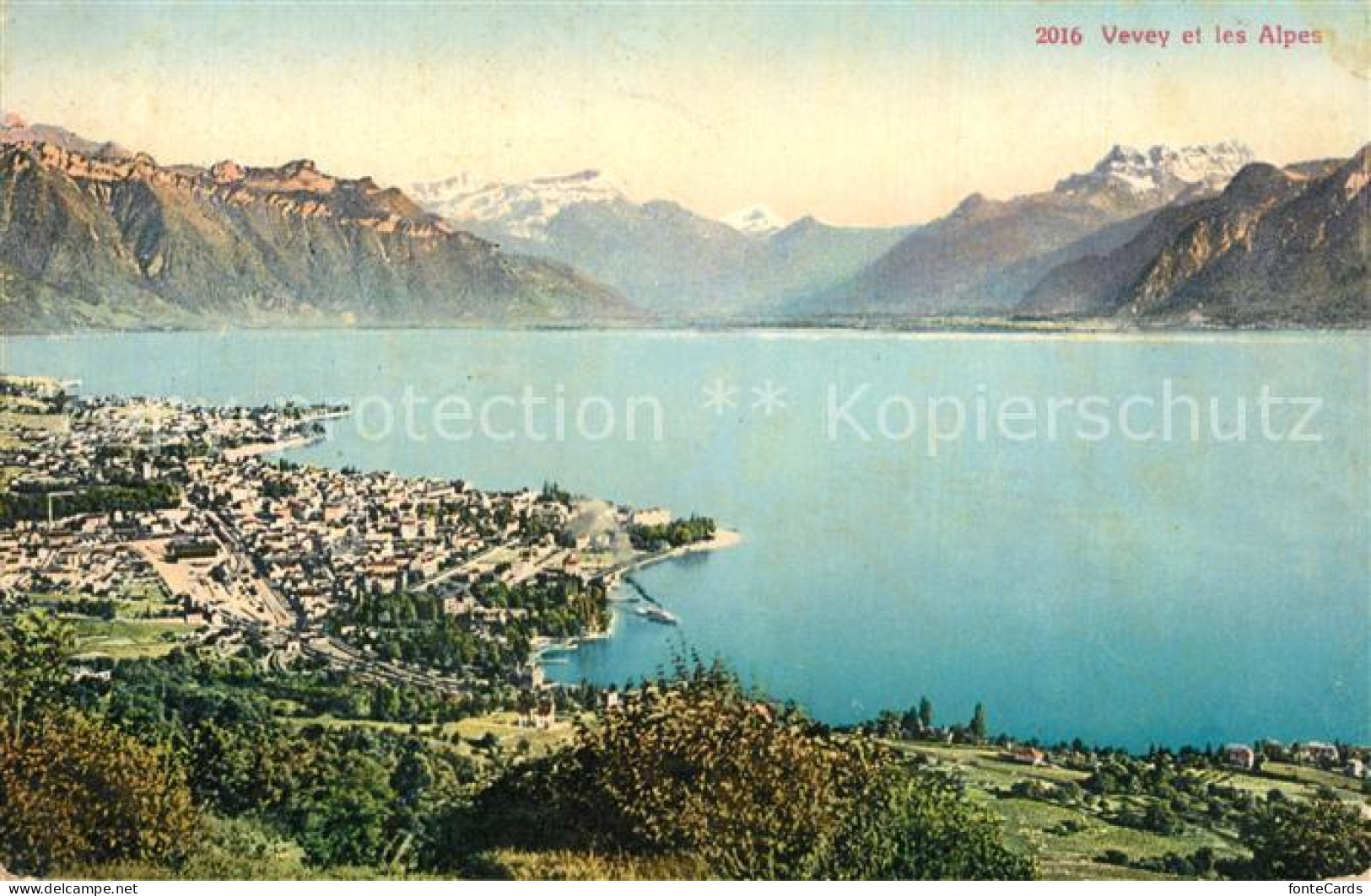 13562308 Vevey VD Et Les Alpes Vevey VD - Sonstige & Ohne Zuordnung