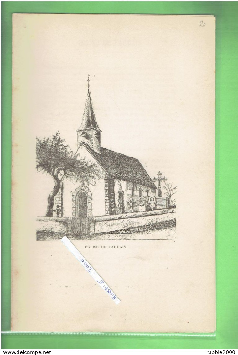 1897 EGLISE DE TARDAIS COMMUNE DE SENONCHES EURE ET LOIR - Centre - Val De Loire