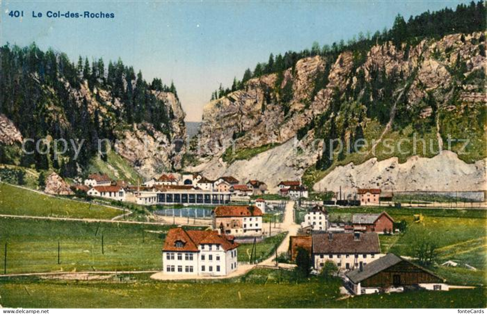 13561091 Col Des Roches Panorama Col Des Roches - Andere & Zonder Classificatie