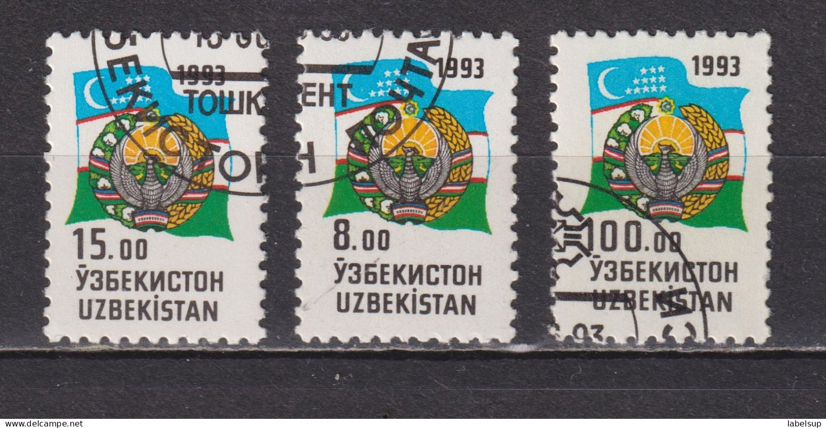 Timbres Préoblitérés Neufs D'Ouzbékistan De 1993 - Uzbekistan