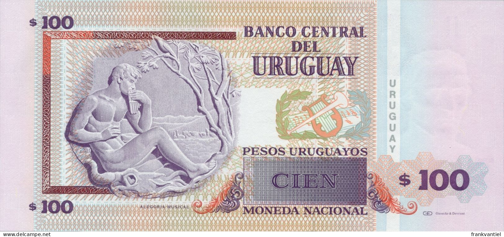 Uruguay P-88a 100 Pesos Uruguayos 2006 UNC - Uruguay