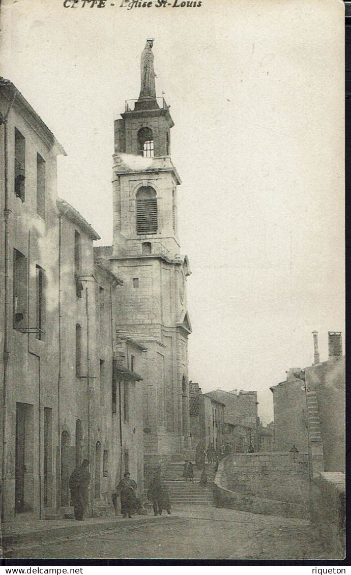 CPA 34. Cette - Eglise Saint-Louis. - Sete (Cette)