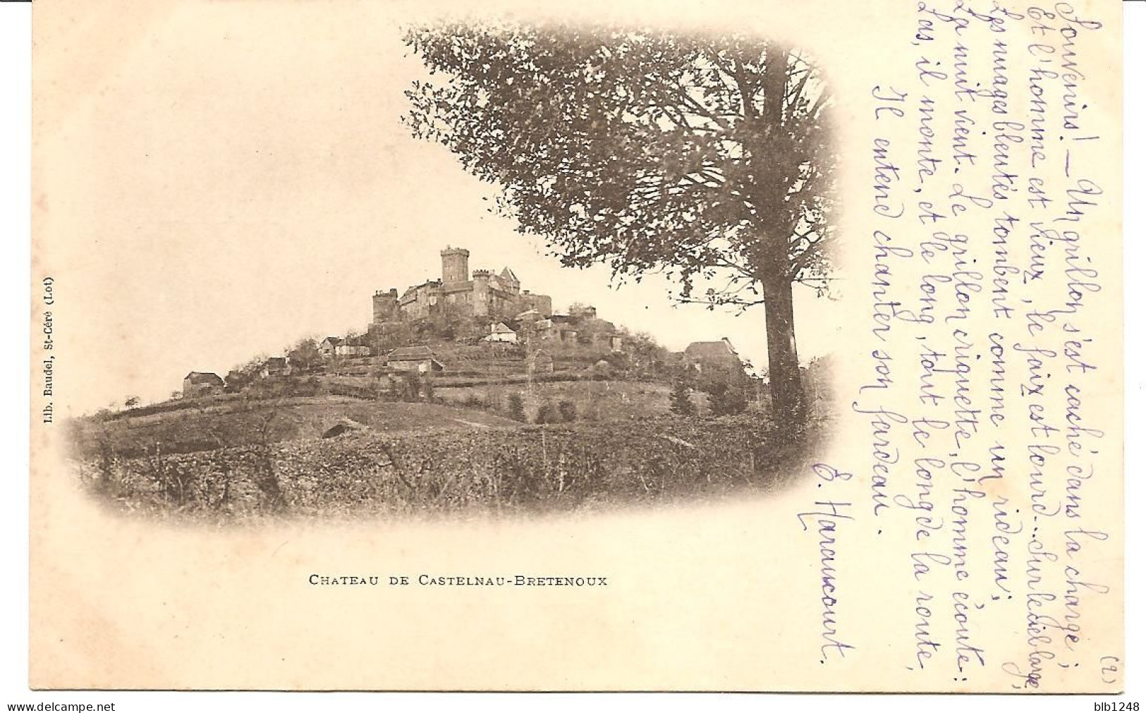 46 Lot Chateau De Castelnau Bretenoux Precurseur - Bretenoux