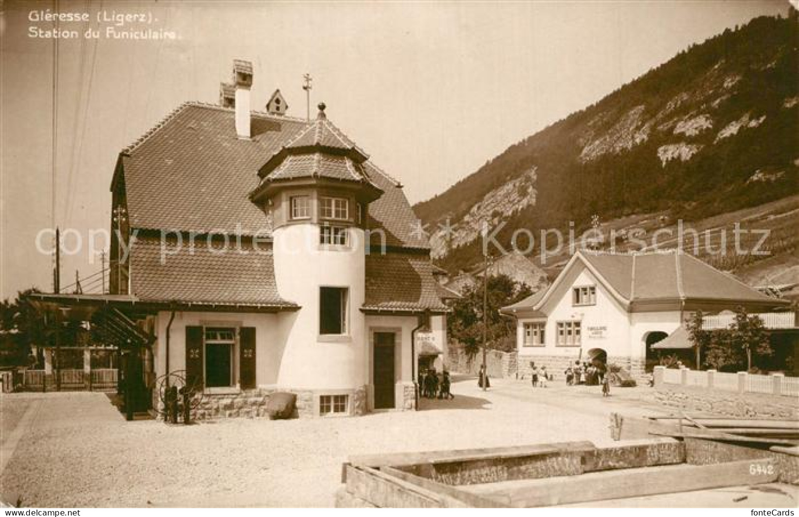 13559838 Ligerz Gleresse Station Du Funiculaire Ligerz - Autres & Non Classés