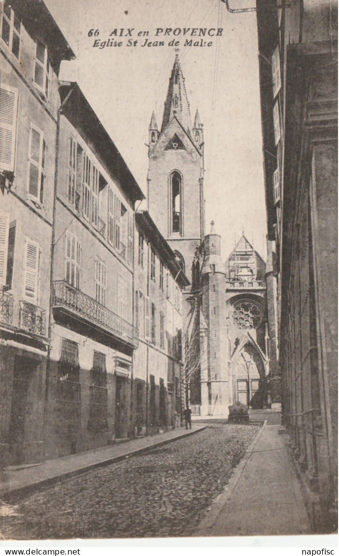 13-Aix-en-Provence Eglise St Jean De Malte - Aix En Provence