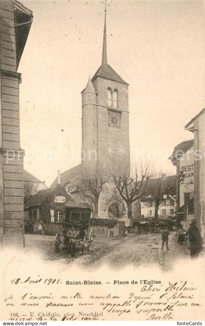 13559830 Saint Blaise NE Place De L'Eglise Saint Blaise NE - Autres & Non Classés