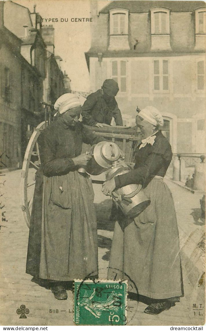 SL 36 TYPES DU CENTRE. Laitières Berrichonnes 1907 - Otros & Sin Clasificación