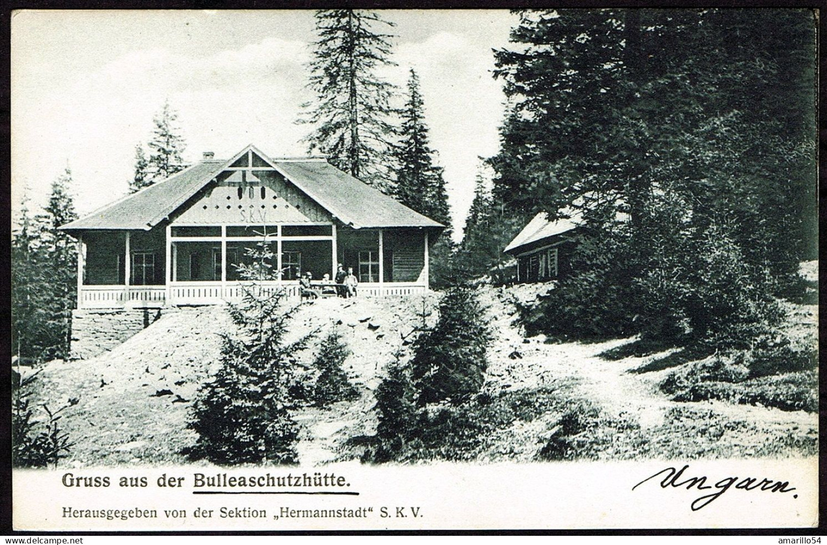 RAR ROMANIA Cabana Balea - Buleaschutzhütte SKV Jud. Sibiu Cca 1910 - Roumanie