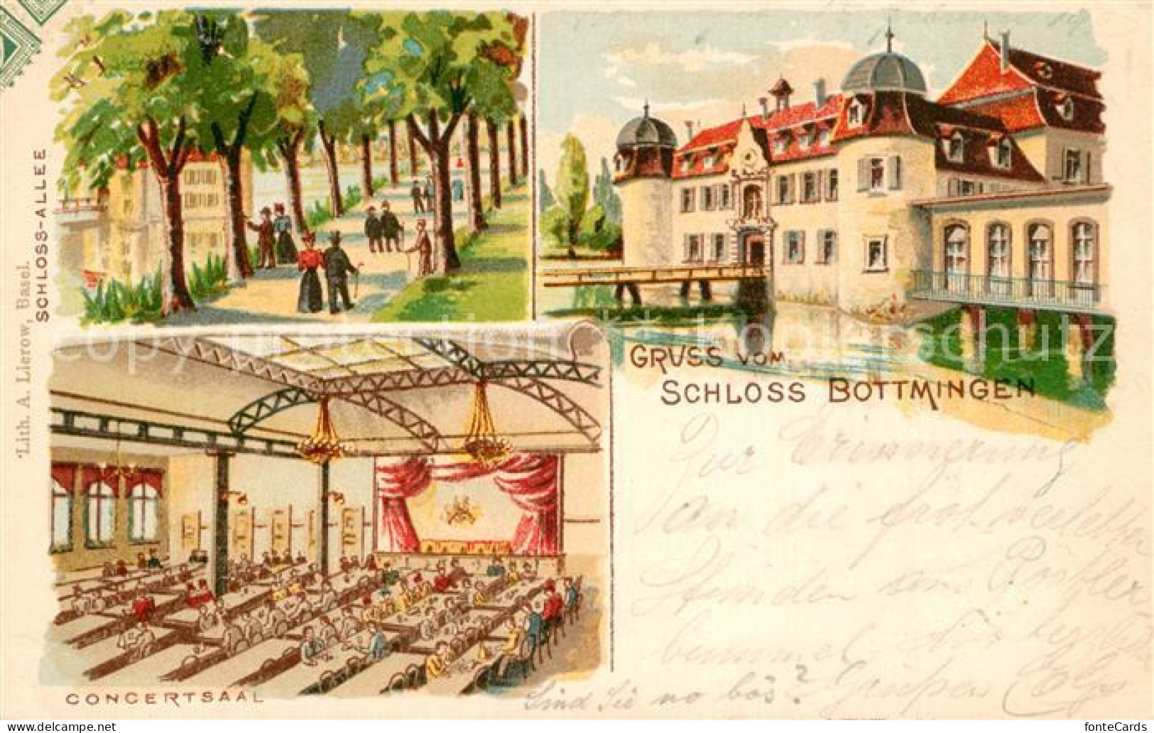 13559724 Bottmingen Schloss Allee Concertsaal Bottmingen - Altri & Non Classificati