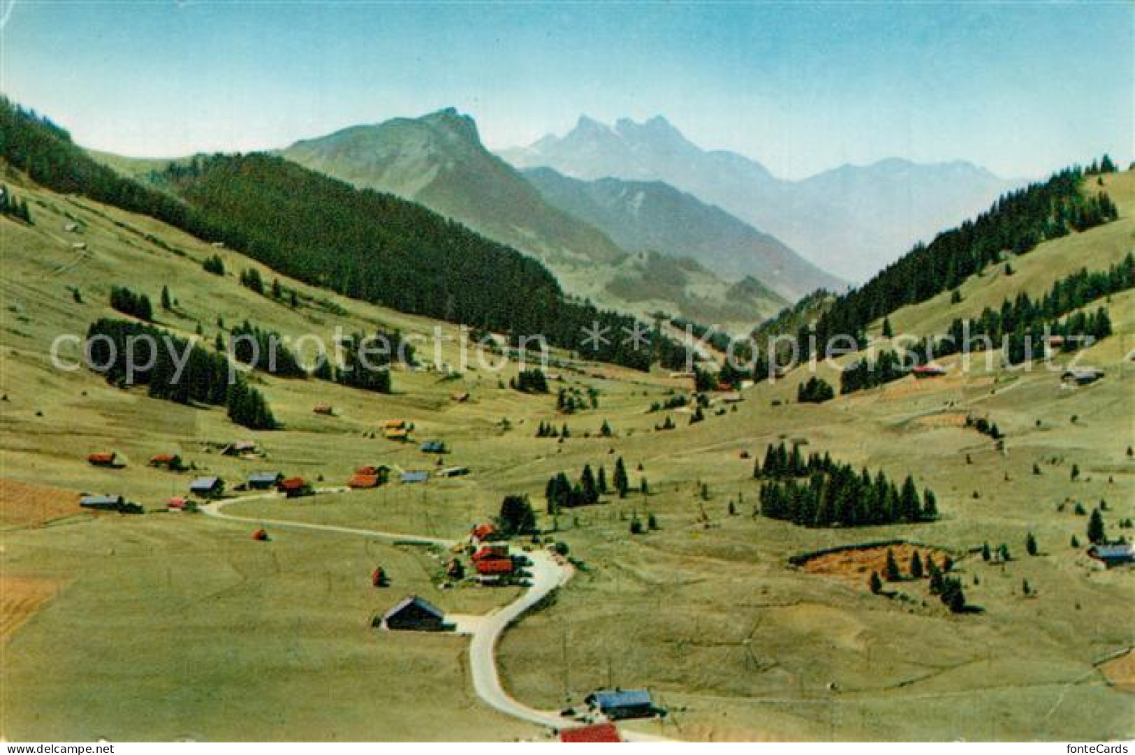 13559270 Col Des Mosses Le Chamossaire Et Les Dents Du Midi Col Des Mosses - Autres & Non Classés