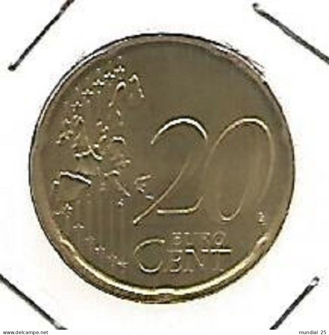 SPAIN 20 EURO CENT 1999 M - Spagna