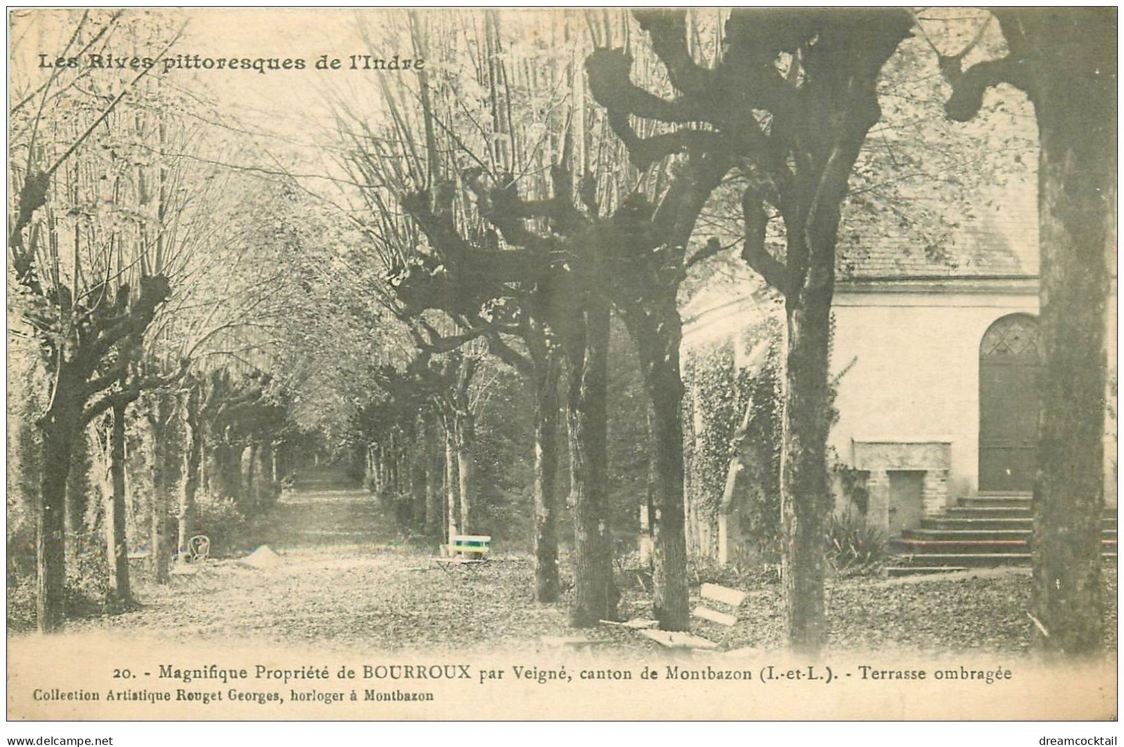 36 BOURROUX. Propriété Par Veigné 1916 - Otros & Sin Clasificación