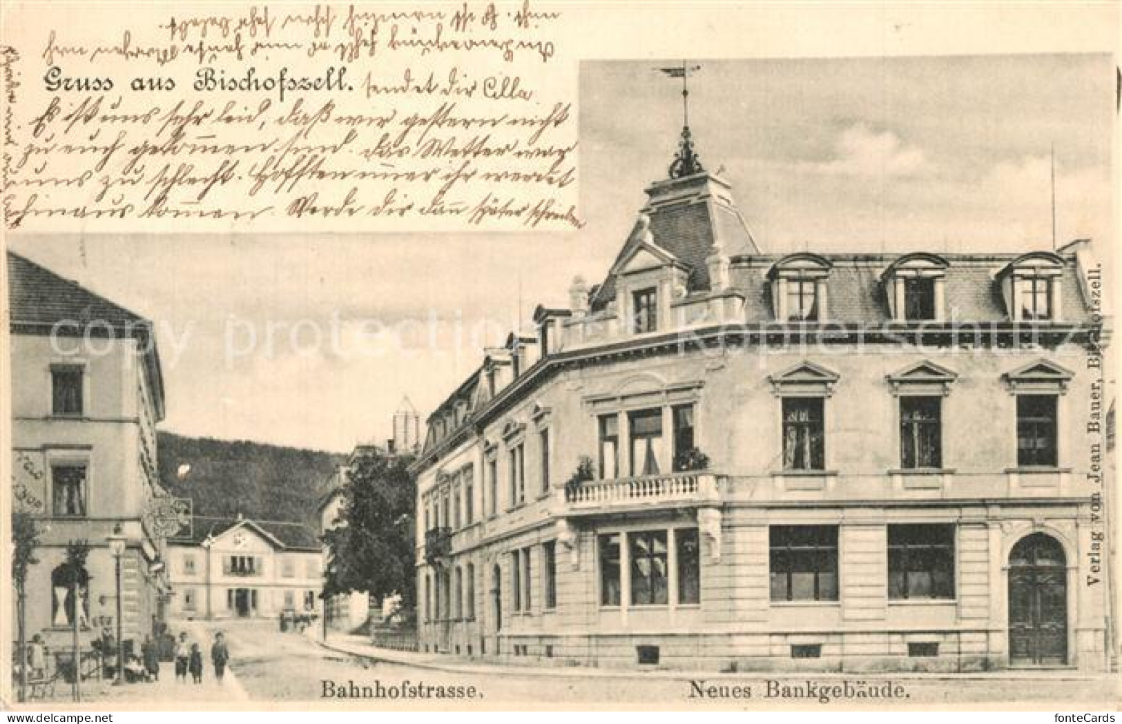 13558913 Bischofszell Bahnhofstrasse Neues Bankgebaeude Bischofszell - Sonstige & Ohne Zuordnung