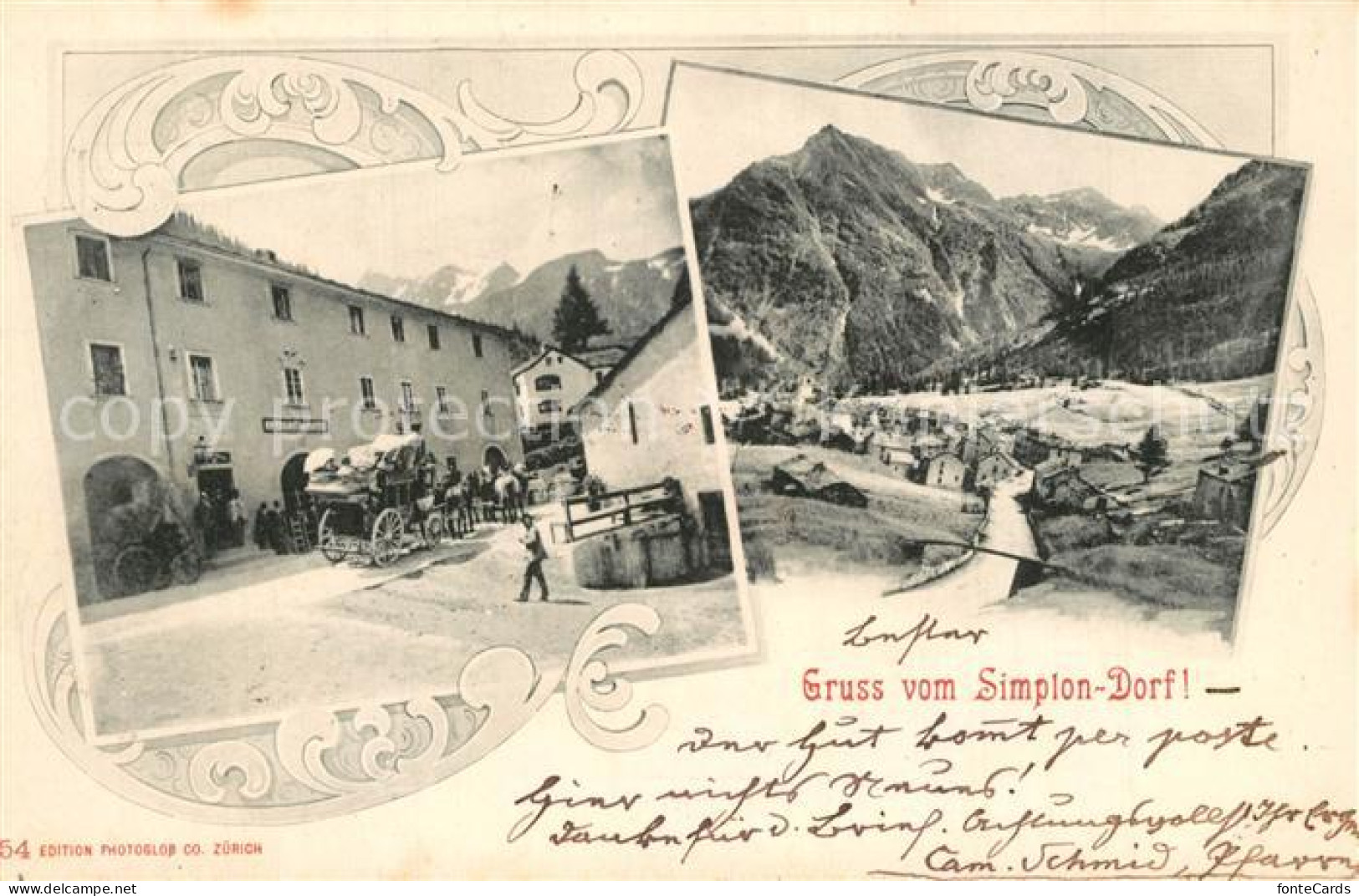 13558904 Simplon Dorf Gasthaus Panorama Simplon Dorf - Other & Unclassified