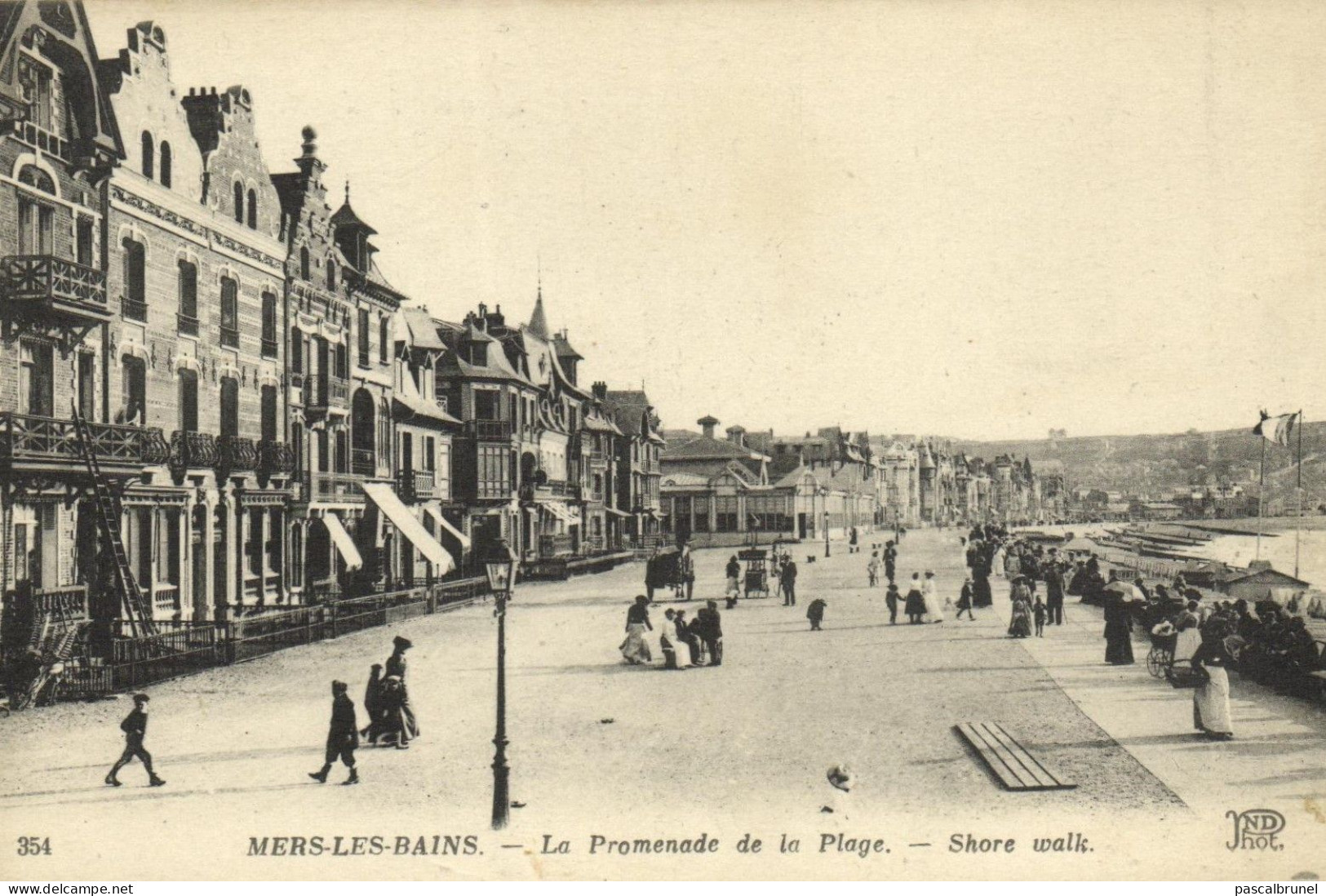 MERS LES BAINS - LA PROMENADE DE LA PLAGE - Mers Les Bains