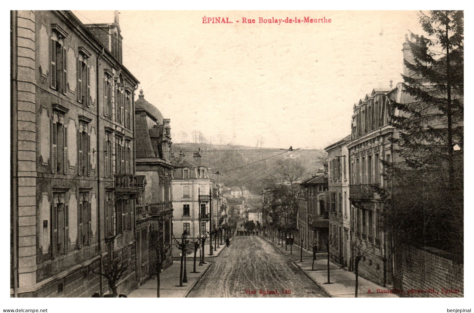 Epinal - Rue Boulay-de-la-Meurthe - Epinal