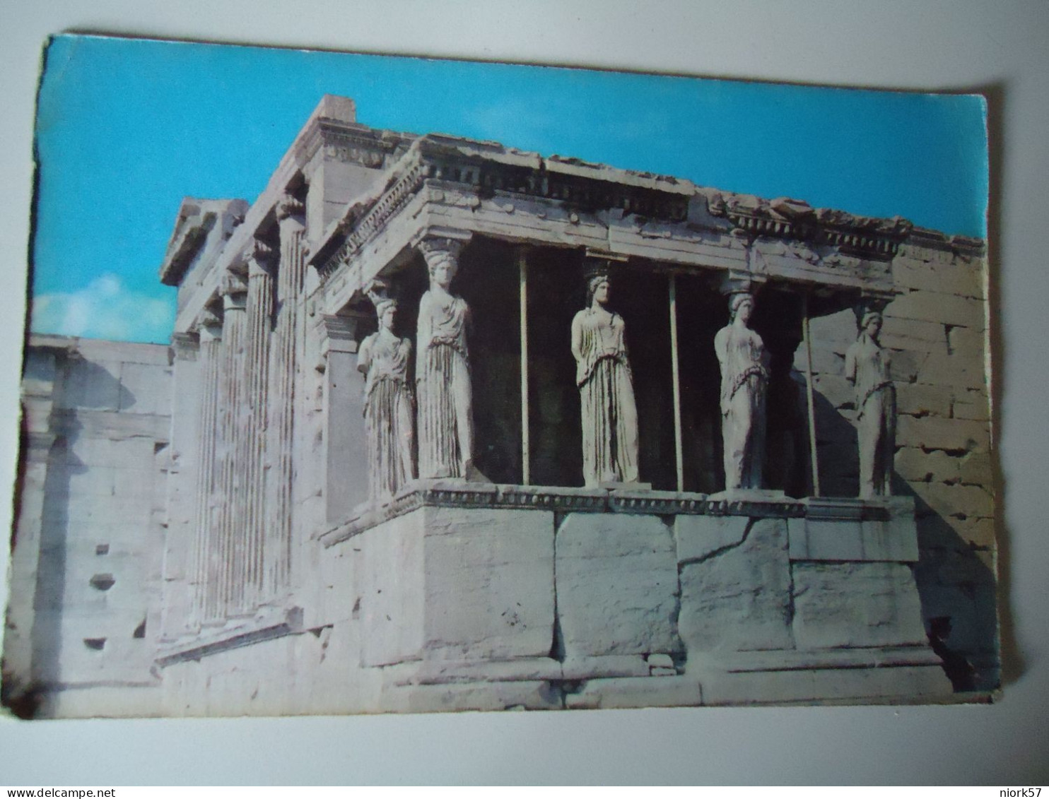 GREECE  POSTCARDS  ACROPOLE CARYADIDES 1966    FOR MORE PURCHASES 10% DISCOUNT - Greece