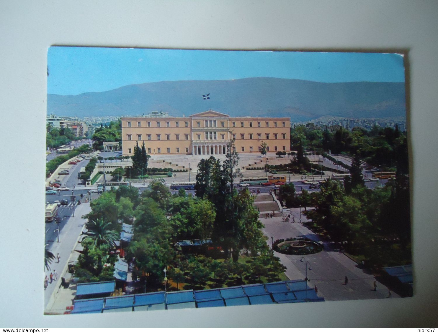 GREECE  POSTCARDS  SQUERE  OF SYNTAGMA    FOR MORE PURCHASES 10% DISCOUNT - Grecia