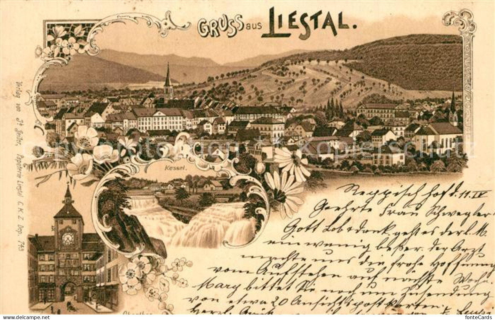 13558753 Liestal Panorama Kessel Oberthor Liestal - Altri & Non Classificati