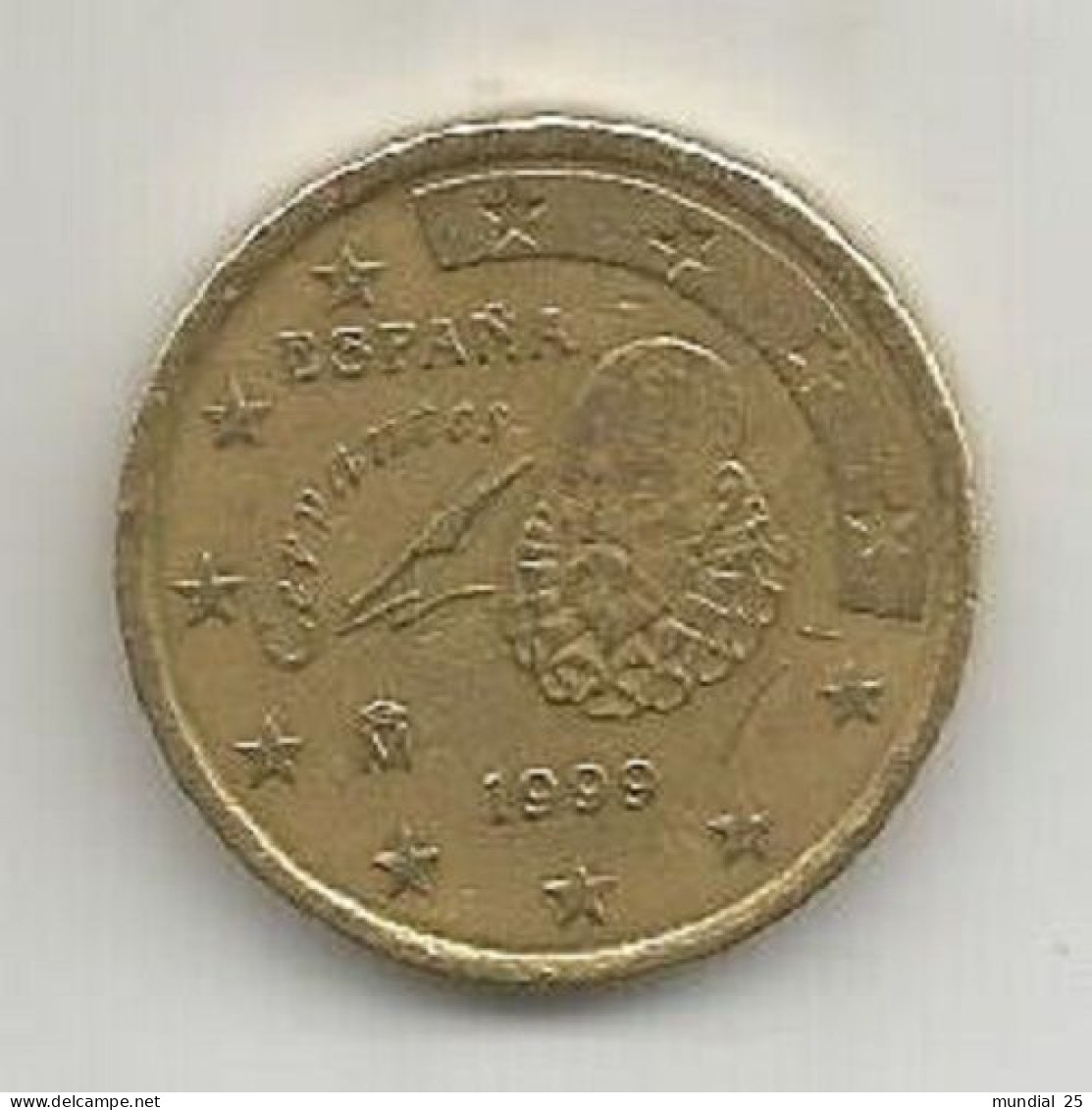 SPAIN 50 EURO CENT 1999 M - Spagna