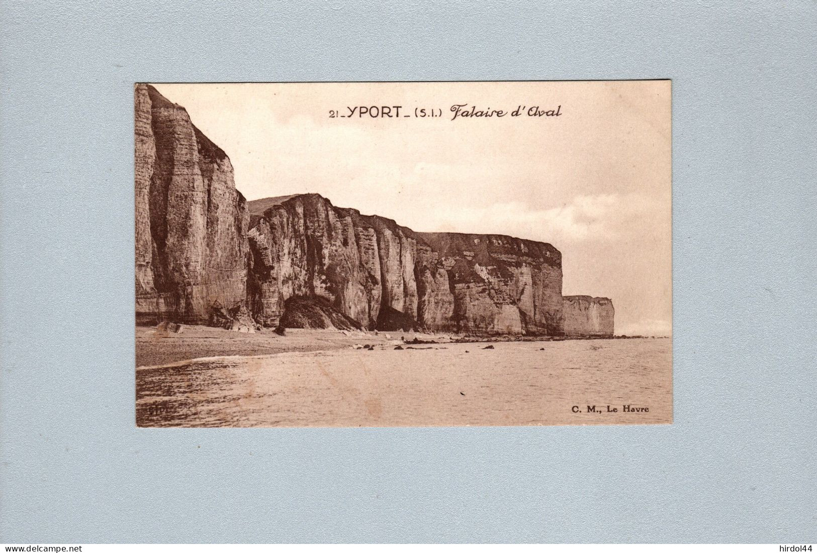 Yport (76) : Falaise D'Aval - Yport