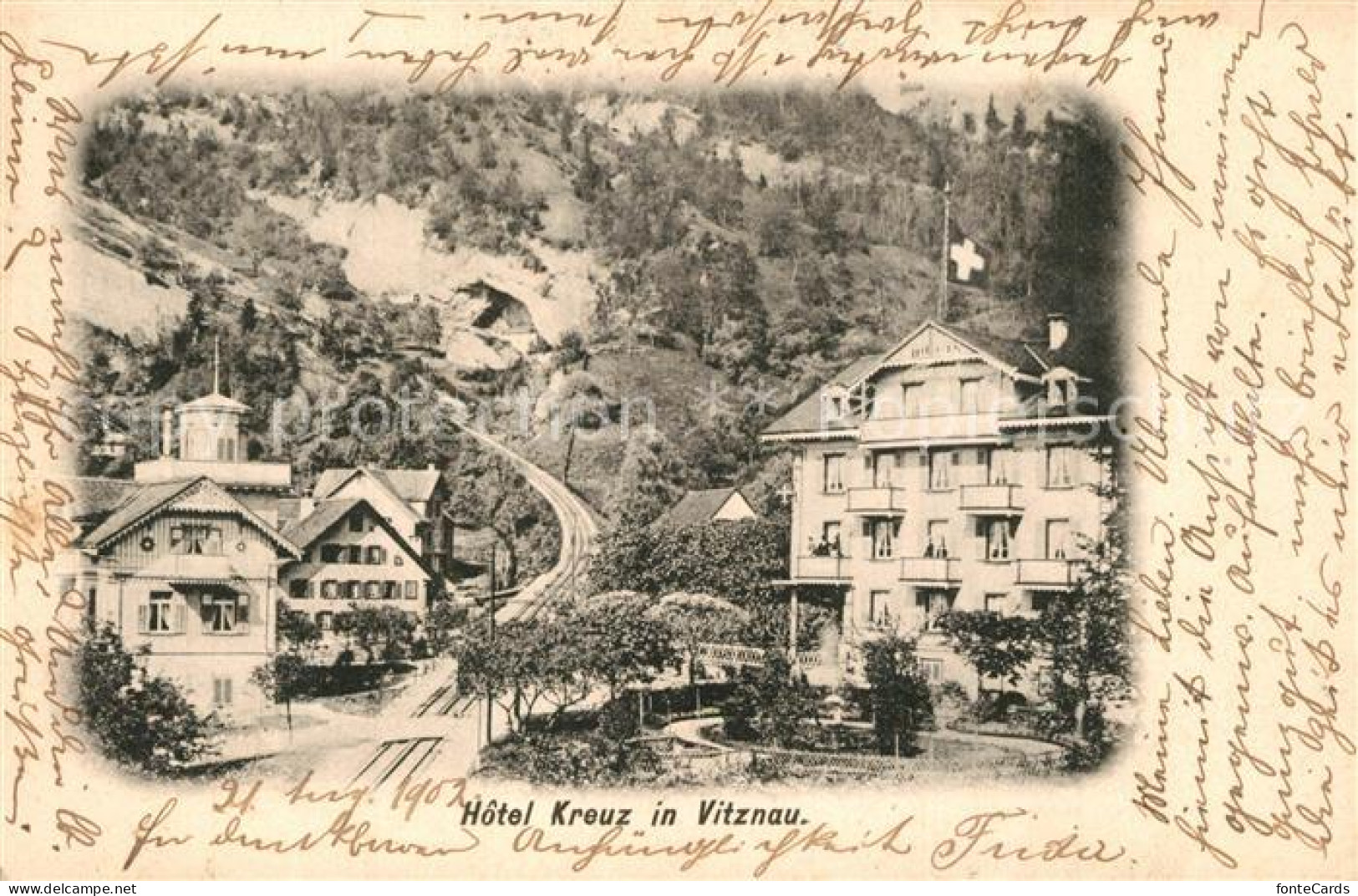 13558640 Vitznau Hotel Kreuz Vitznau - Autres & Non Classés