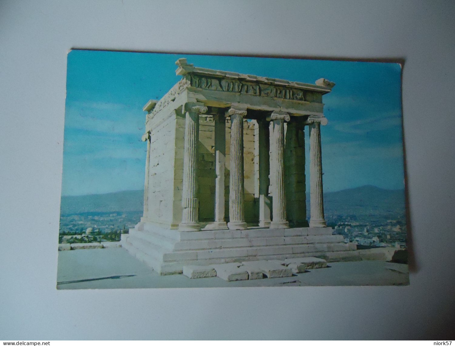 GREECE  POSTCARDS  TEMPLE OF NIKE    FOR MORE PURCHASES 10% DISCOUNT - Grèce