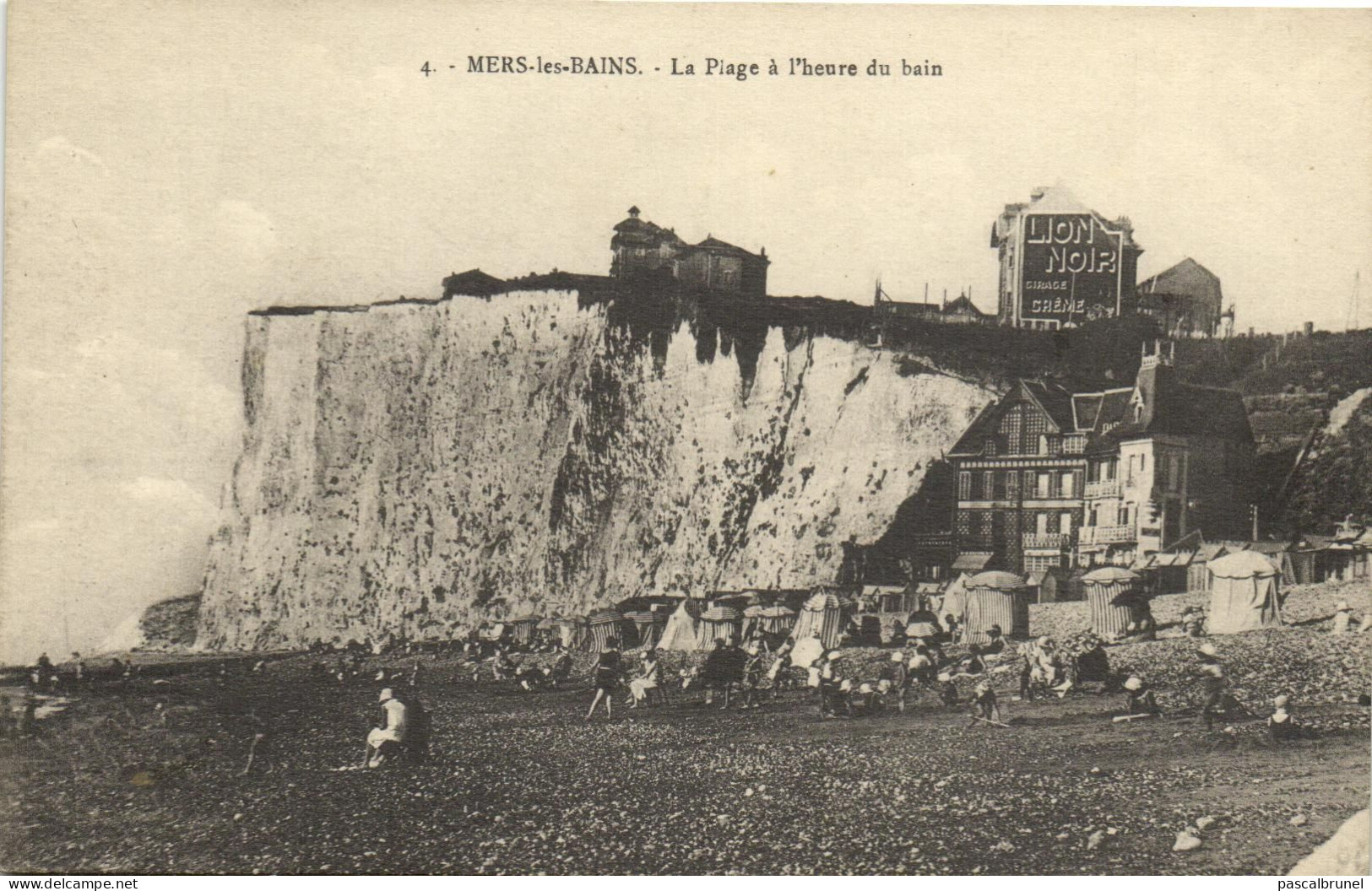 MERS LES BAINS - LA PLAGE A L'HEURE DU BAIN - Mers Les Bains