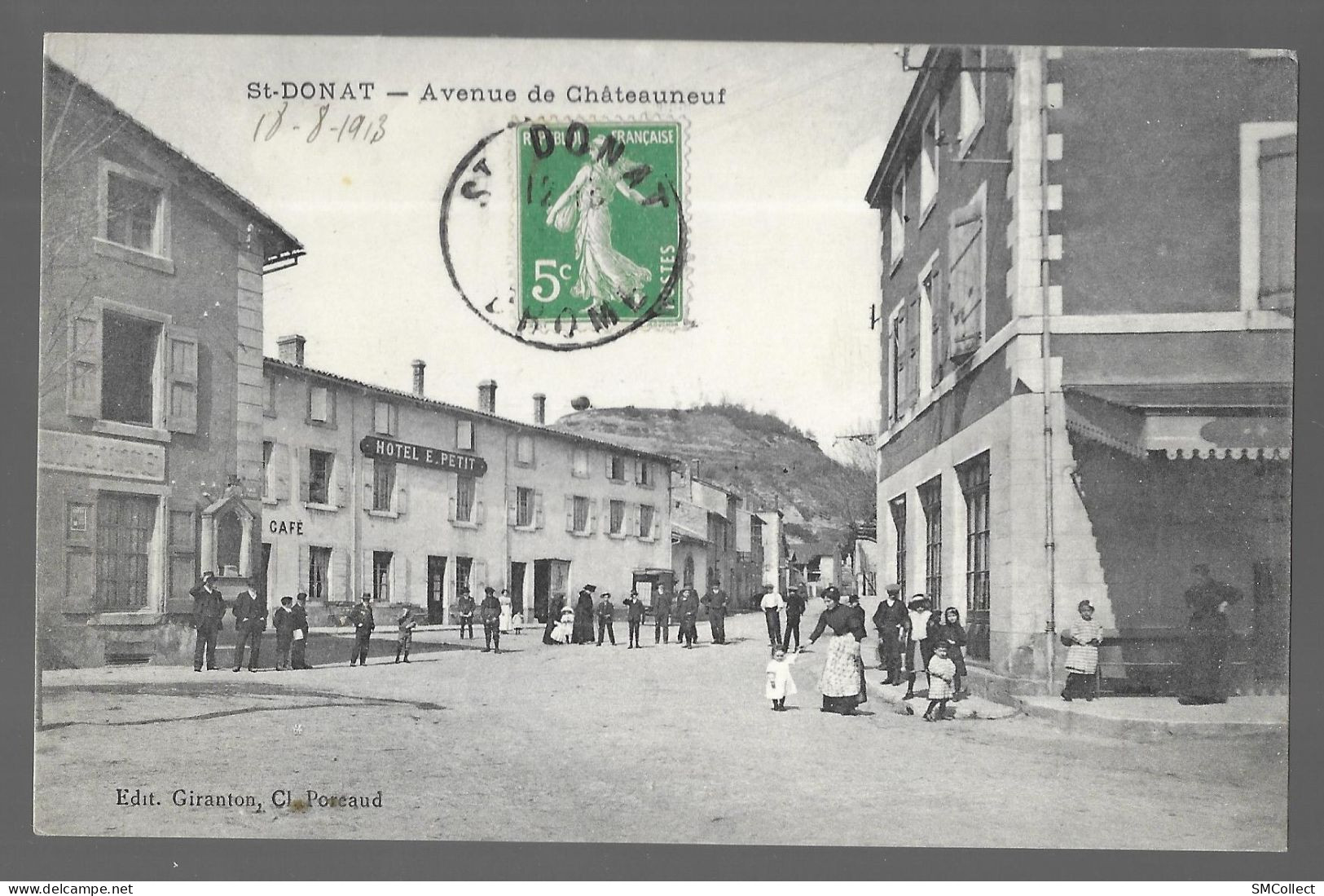 Saint Donat, Avenue De Chateauneuf (A17p5) - Autres & Non Classés