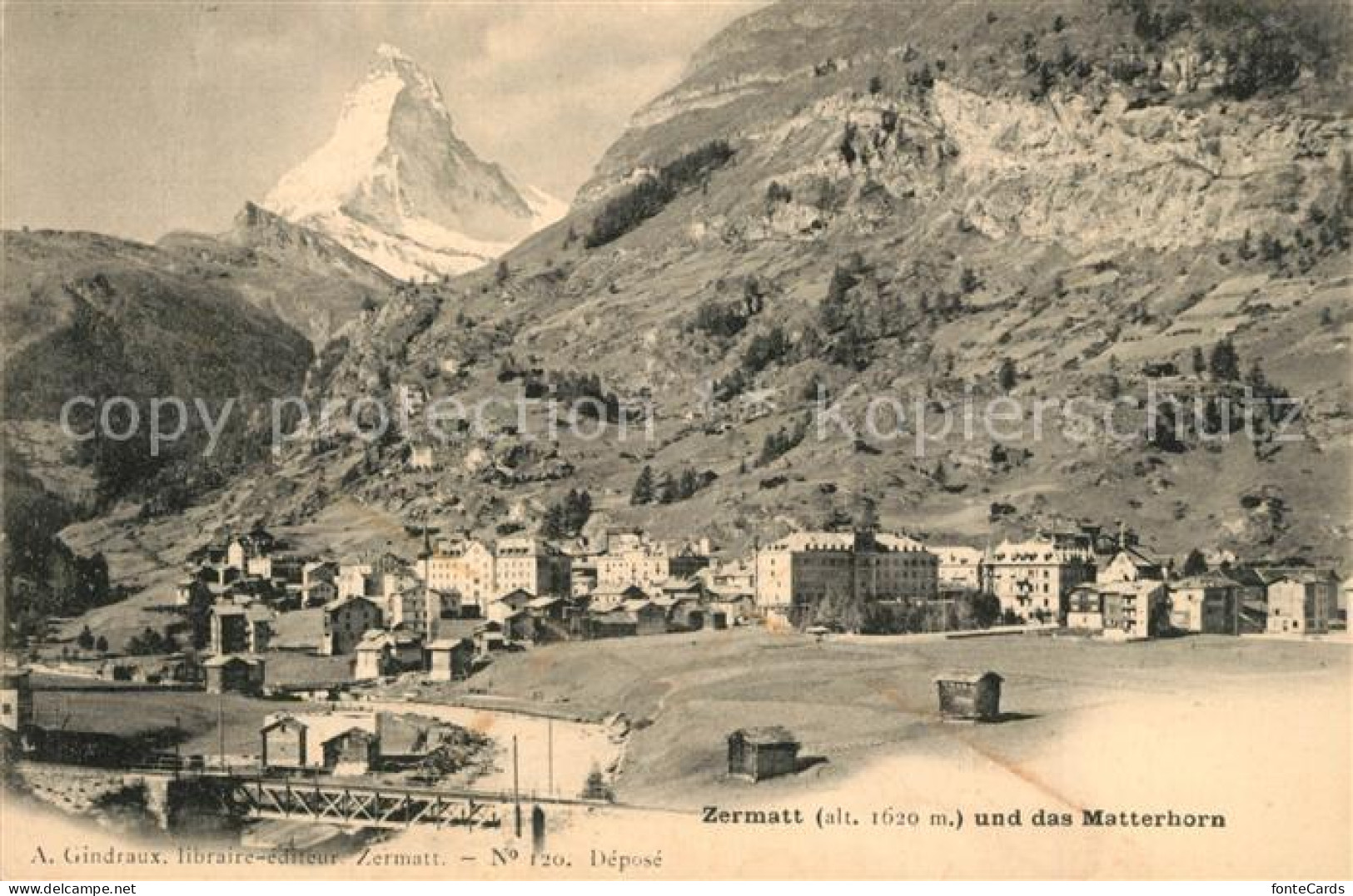 13506824 Zermatt VS Panorama Matterhorn Zermatt VS - Other & Unclassified