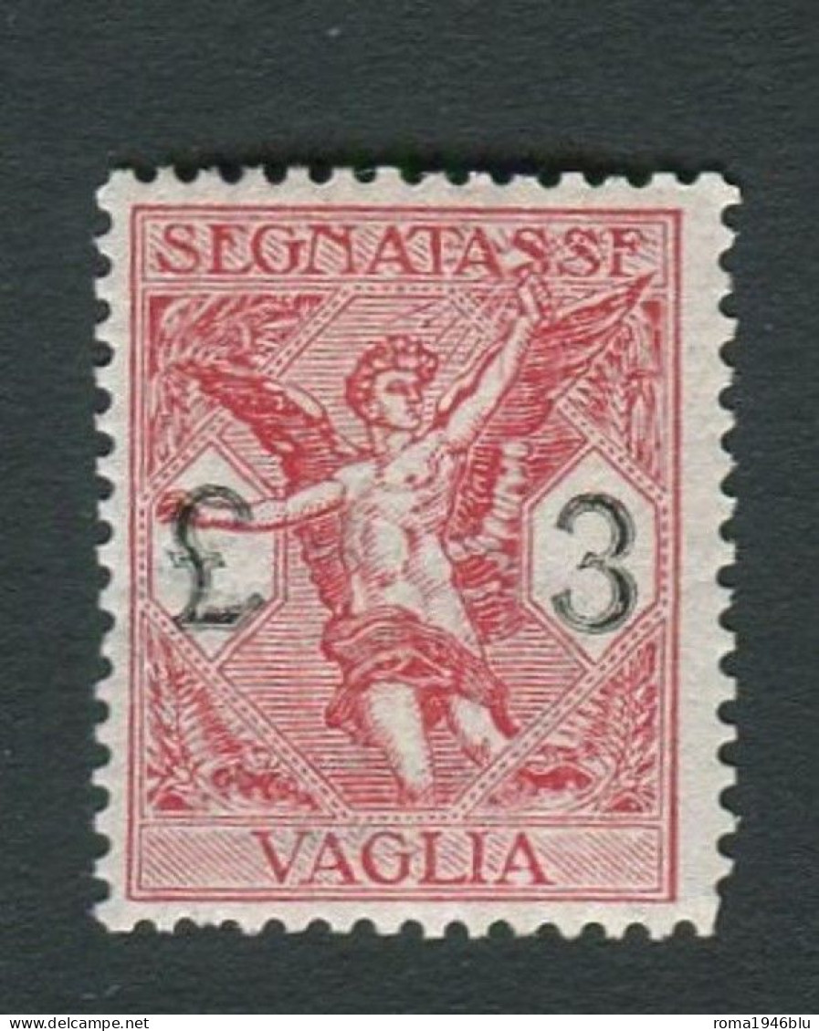 REGNO 1924 SEGNATASSE PER VAGLIA 3 L. ** MNH - Strafport Voor Mandaten