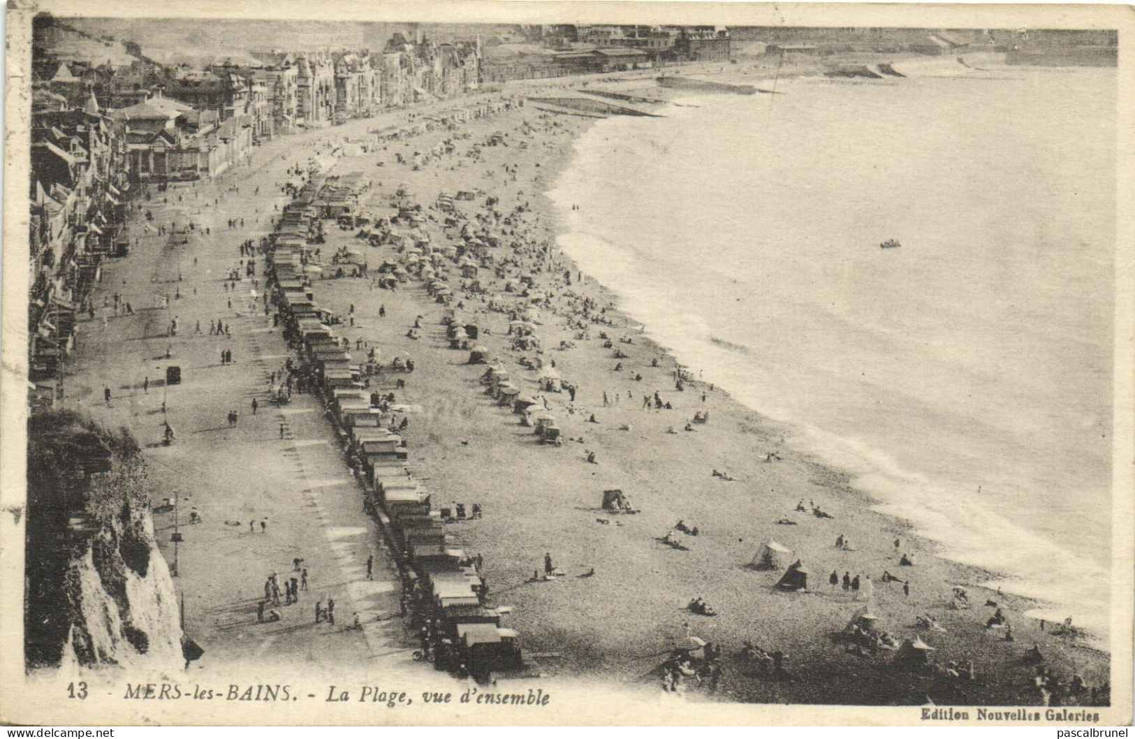 MERS LES BAINS - LA PLAGE - VUE D'ENSEMBLE - Mers Les Bains