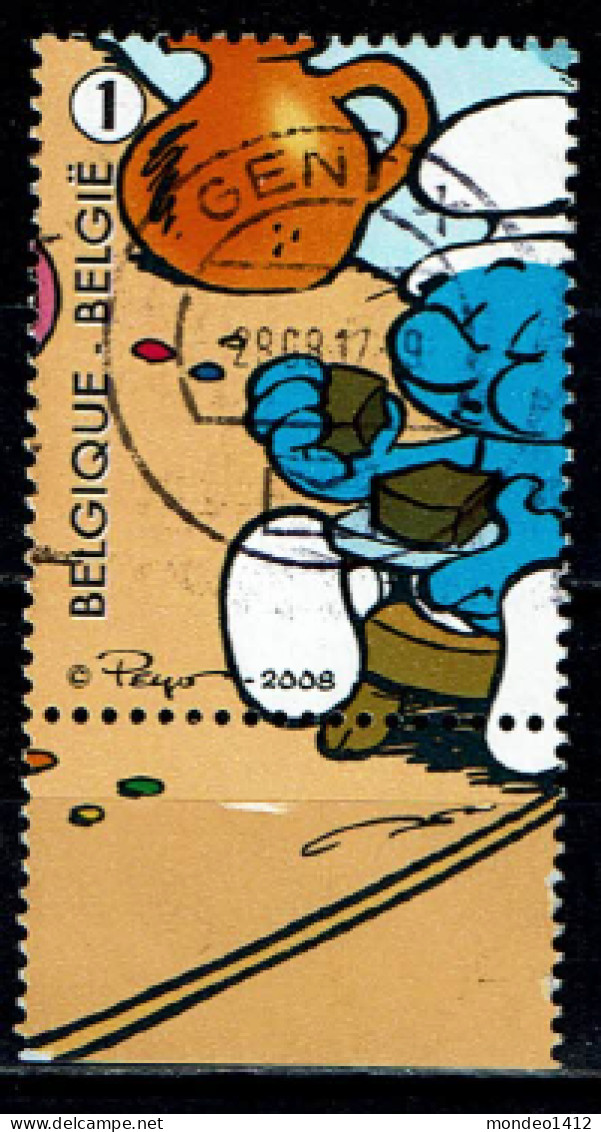 België OBP 3813 - De Smurfen, Des Schtroumpfs, Peyo - Used Stamps