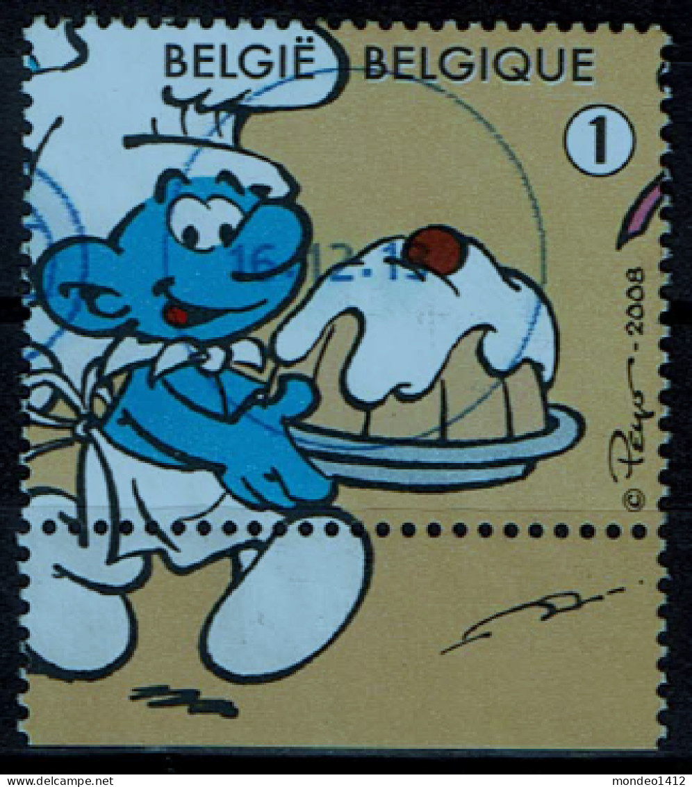 België OBP 3812 - The Anniversary Of The Smurfs - Used Stamps