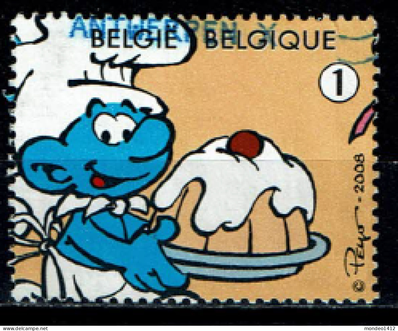 België OBP 3812 - De Smurfen, Des Schtroumpfs, Peyo - Used Stamps