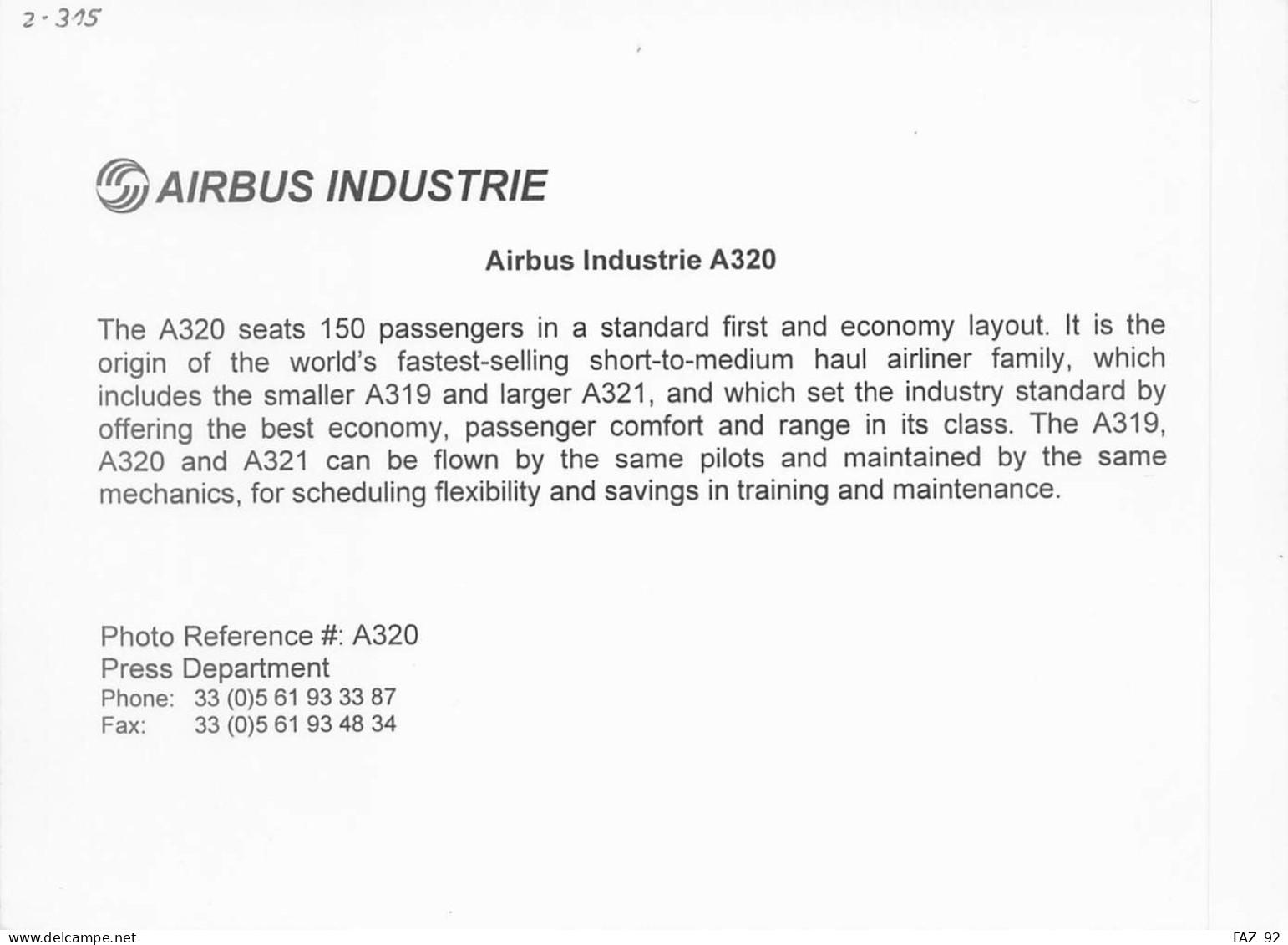 Airbus A320 In LTU Colours - +/- 180 X 130 Mm. - Photo De Presse - Aviazione